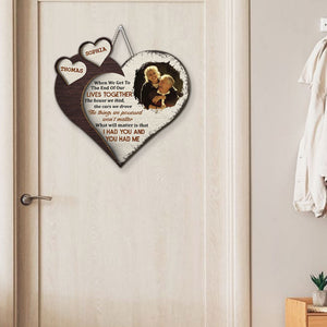 You Had Me - Personalized Custom Photo Wood Sign