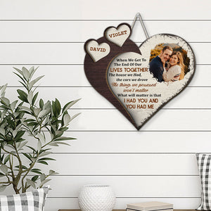 You Had Me - Personalized Custom Photo Wood Sign