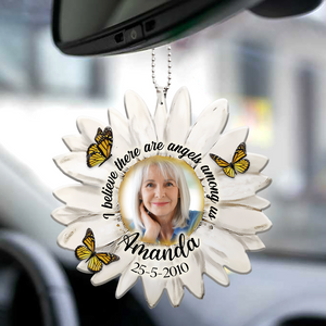 Personalized Sunflower God Has You In His Arms Ornament