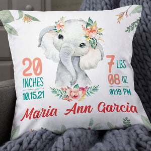 Personalized Baby Mom Grandma Grandson Granddaughter Son Daughter Pillow