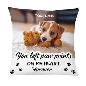 Personalized Dog Memo Photo Pillow