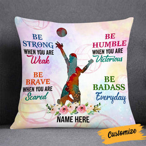 Personalized Love Volleyball Pillow DB164 23O58