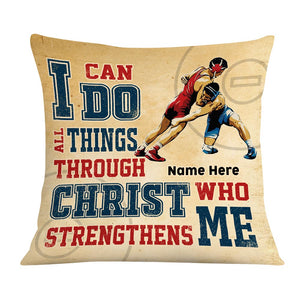 Personalized Wrestling Pillow DB256 30O36