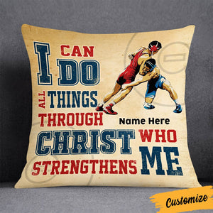 Personalized Wrestling Pillow DB256 30O36