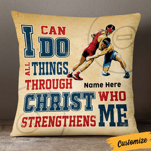 Personalized Wrestling Pillow DB256 30O36