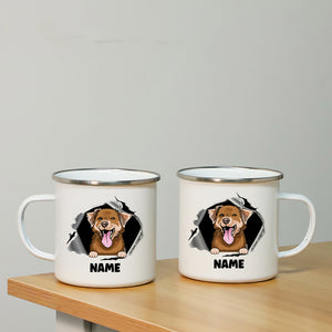 Personalized Dog Lovers Iron Mug