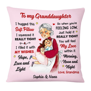 Personalized Granddaughter Pillow NB283 85O53