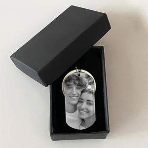Wherever You Go, Personalized Keychain, Anniversary Gifts For Him, Photo Custom