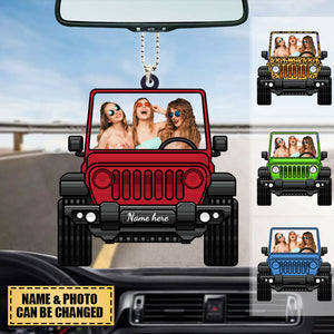 Personalized Off-Road Car Hanging Ornament - Gift For Couple friend and sister