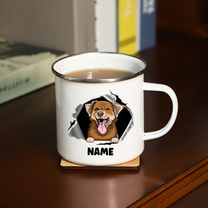 Personalized Dog Lovers Iron Mug