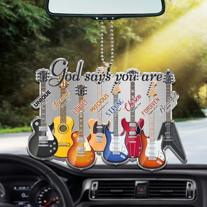 Guitar Life God Says You Are Ornament
