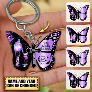 Personalized Your Wings Were Ready But My Heart Was Not Memorial Ornament