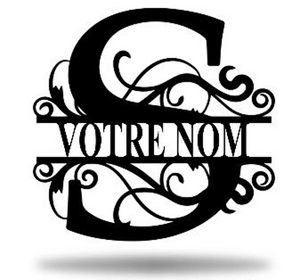 💕Personalized metal letter art 💕Customize the name you want🎁