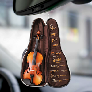Violin Bag God Says You Are Ornament