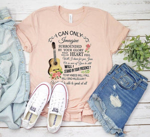 Guitar Surrounded By Glory Classic T-Shirt