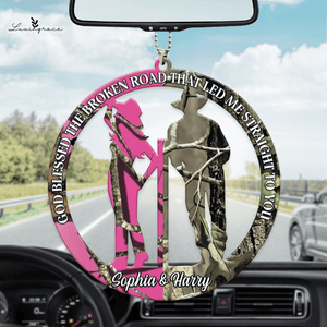 Country Life Camo God Blessed Personalized Ornament