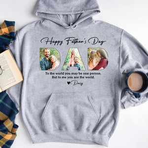 Upload Photo Happy Father's Day, Family Shirt