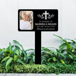 Forever In Our Hearts Memorial Personalize Plaque