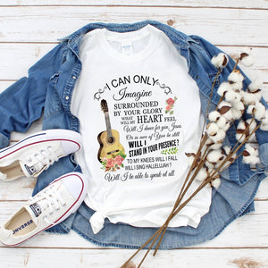 Guitar Surrounded By Glory Classic T-Shirt