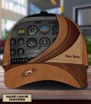 Personalized Pilot Classic Cap, Personalized Gift for Pilot