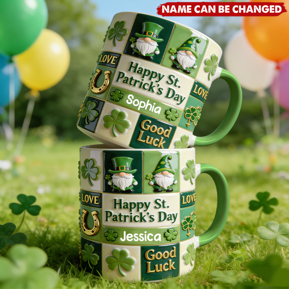 Happy St. Patrick's Day - Personalized Irish Accent Mug