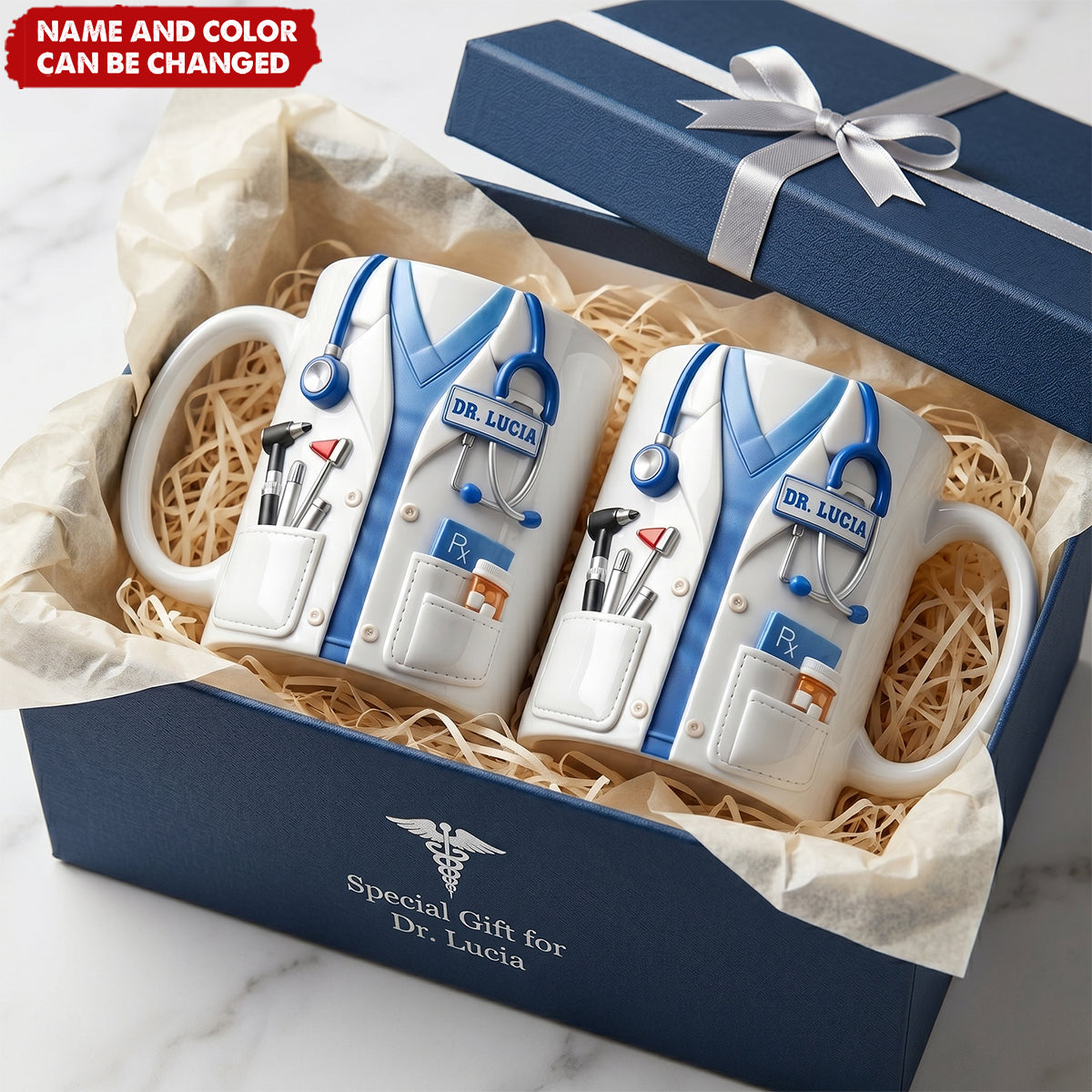 Doctor And Tools - Personalized Custom Coffee Mug, Gift For Medical Professionals