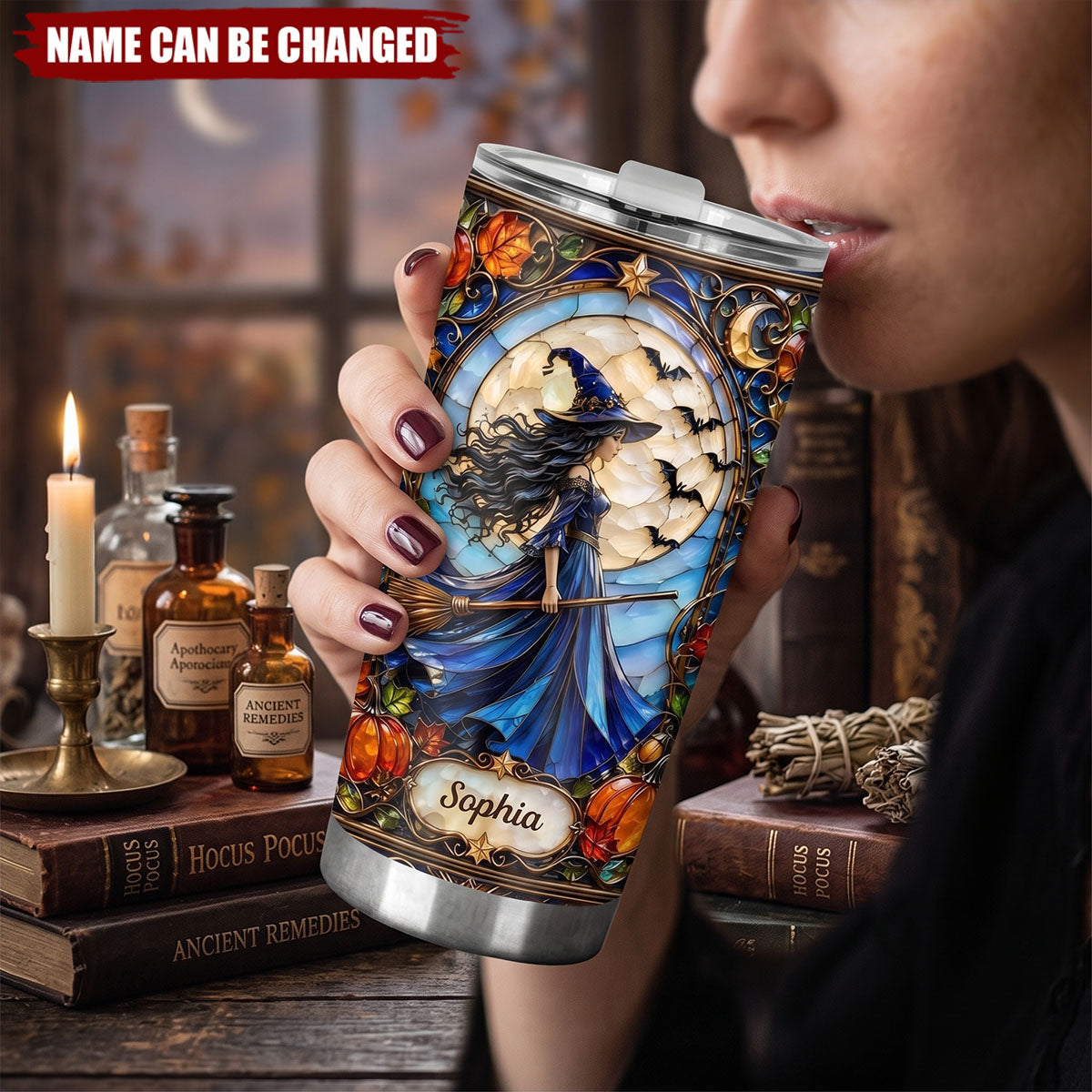 The Witch - Personalized Witch Tumbler