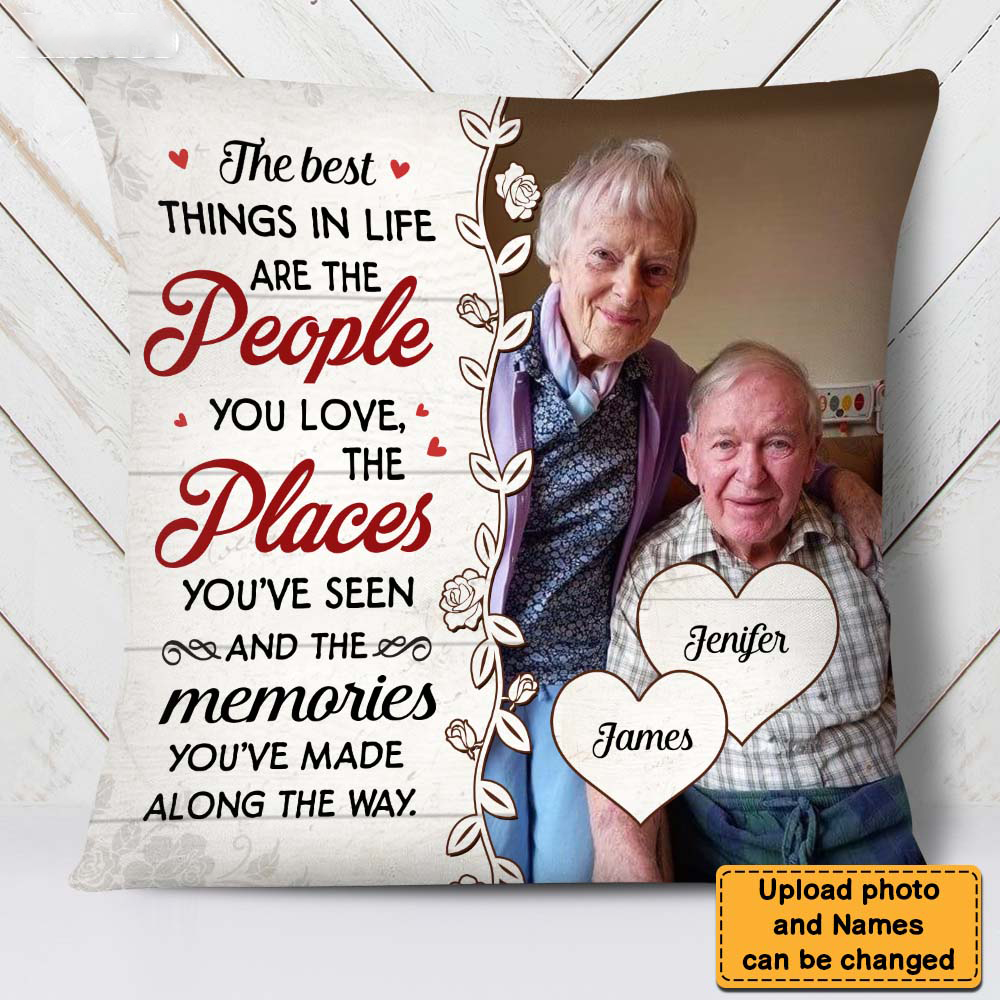 Gift For Couple The Thing In Life Pillow