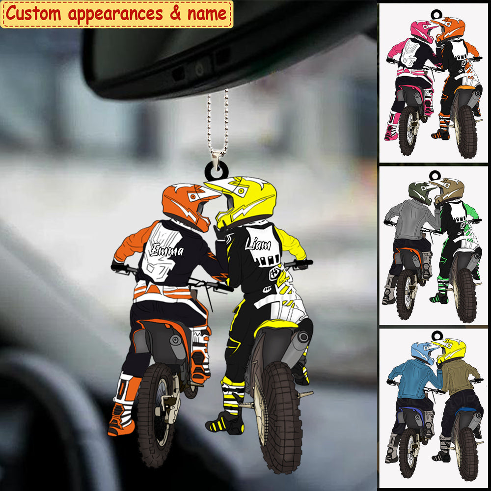 Dirt Bike Couple Custom Ornament This Is Us Personalized Gift