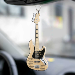 Bass Guitar God Says You Are Ornament