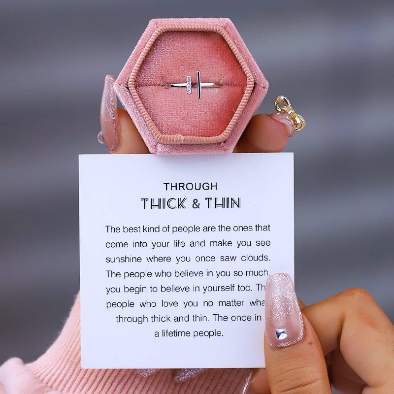 THICK AND THIN RING - 01