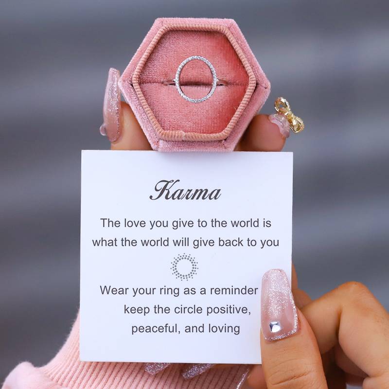 CIRCLE ETERNITY RING