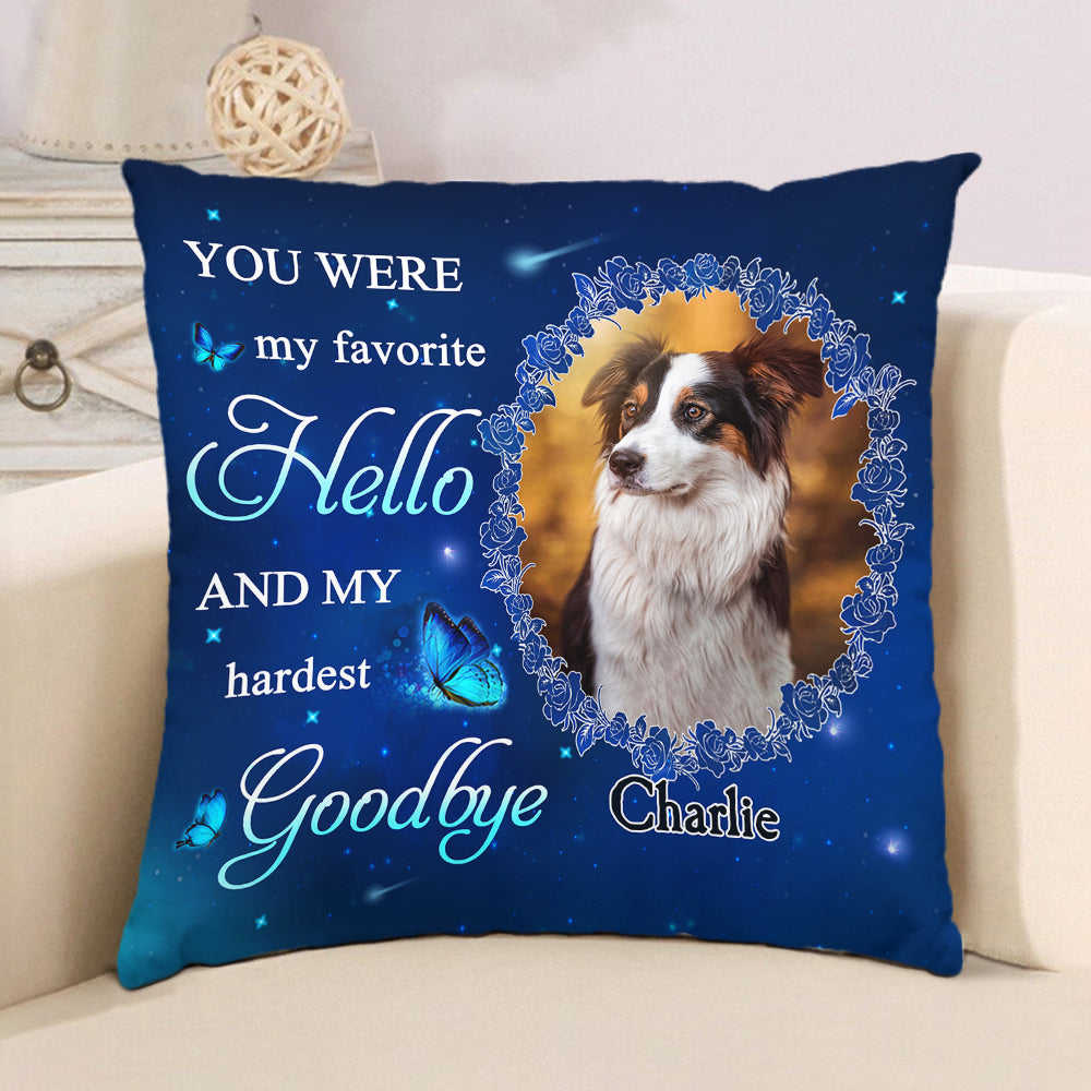 A Big Piece Of My Heart - Personalized Custom Canvas Pillow