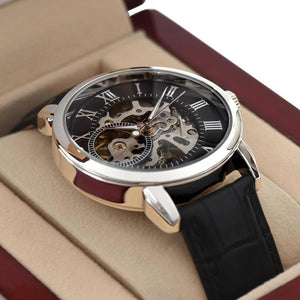 Happy Fathers Day to My Wonderful Husband - Openwork Watch
