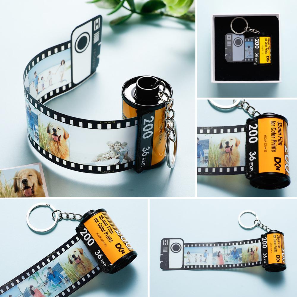 Valentine's Day Gift CUSTOM CAMERA ROLL KEYCHAIN