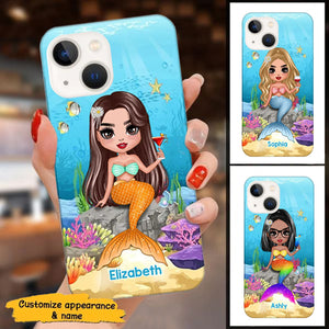 Mermaid Doll Under the Sea Personalized Phone Case