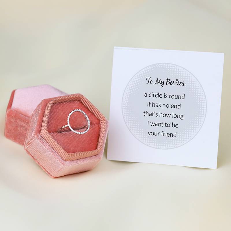 CIRCLE ETERNITY RING