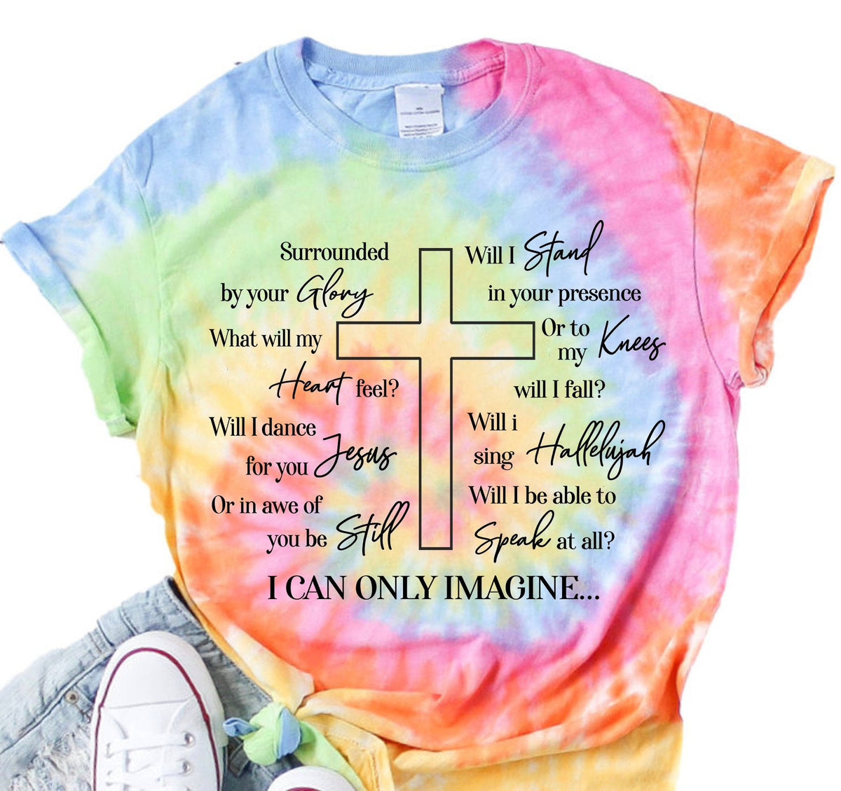 Rainbow way maker Tshirt