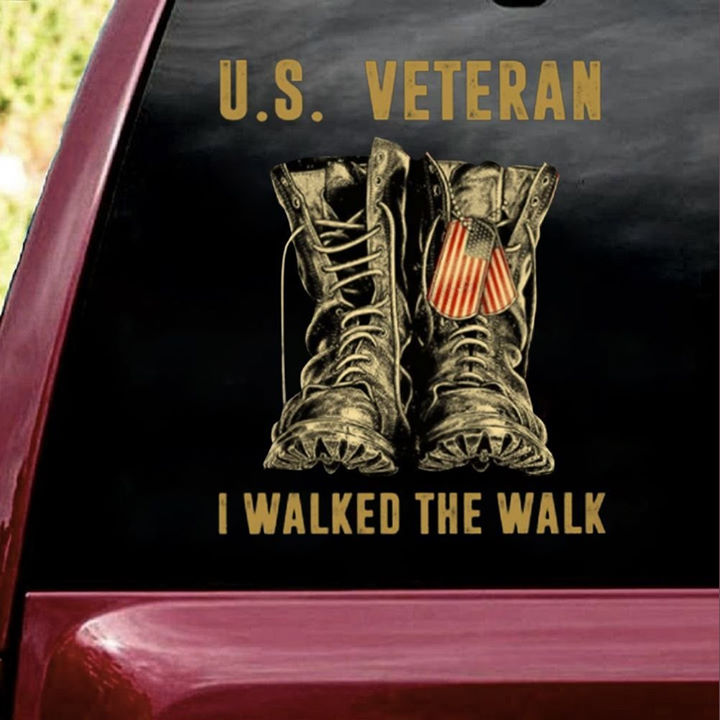 US Veteran Car Sticker