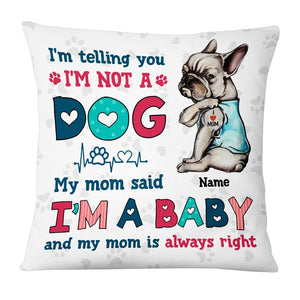 Personalized Dog Mom Baby