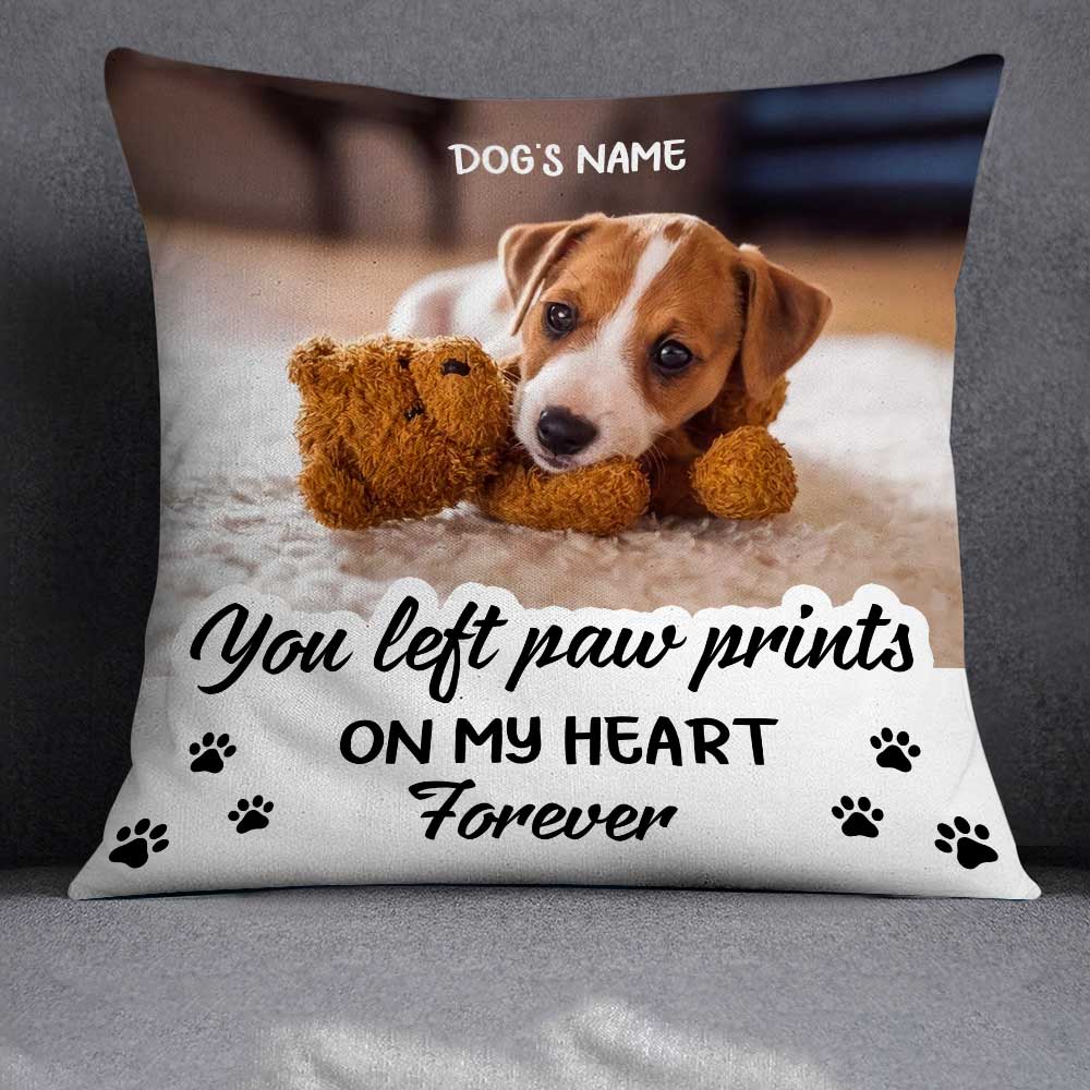 Personalized Dog Memo Photo Pillow
