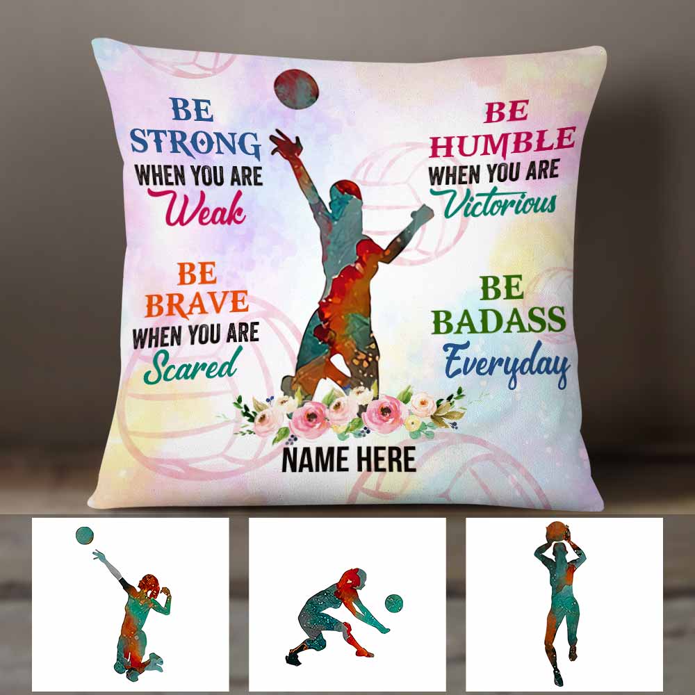 Personalized Love Volleyball Pillow DB164 23O58