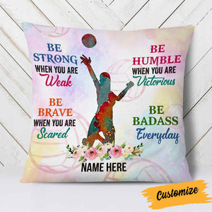 Personalized Love Volleyball Pillow DB164 23O58