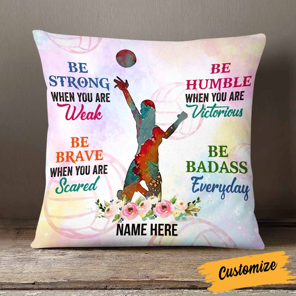Personalized Love Volleyball Pillow DB164 23O58