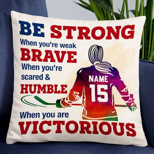 Personalized Hockey Pillow
