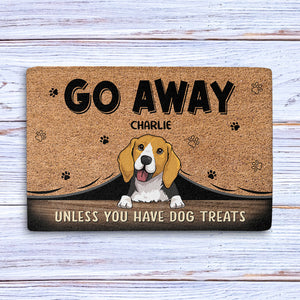 Go Away- Personalized Custom Doormat