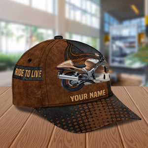 Motorcycle Personalized Classic Cap