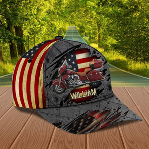 Motorcycle Personalized Classic Cap