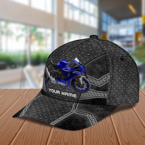 Motorcycle Super Cool Black Personalized Cap