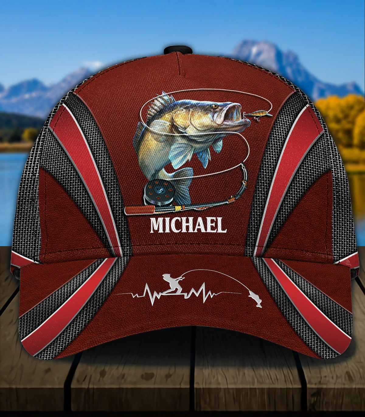 Fishing Personalized Classic Cap - CP066PS11
